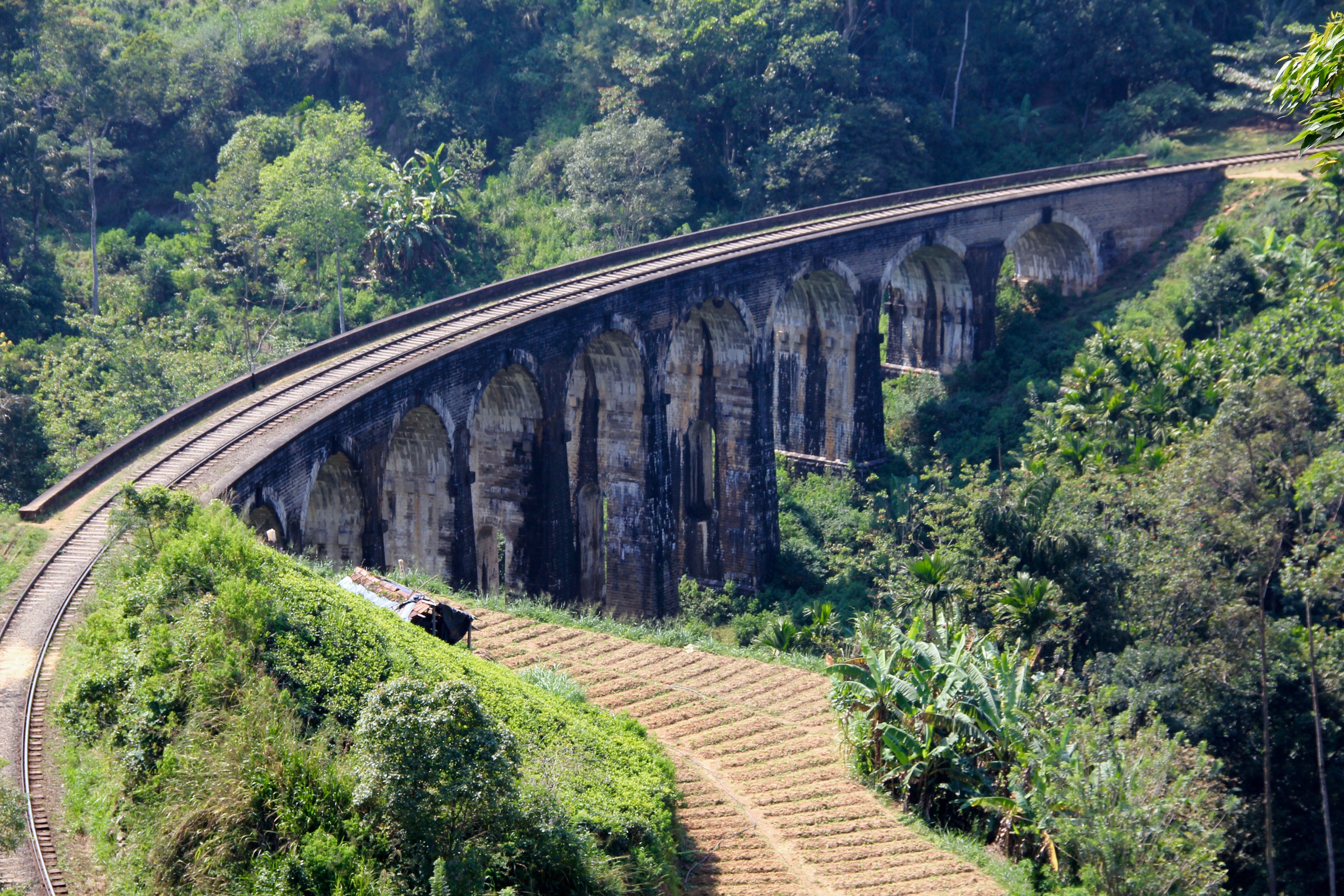 Nine Arches Bridge in Ella